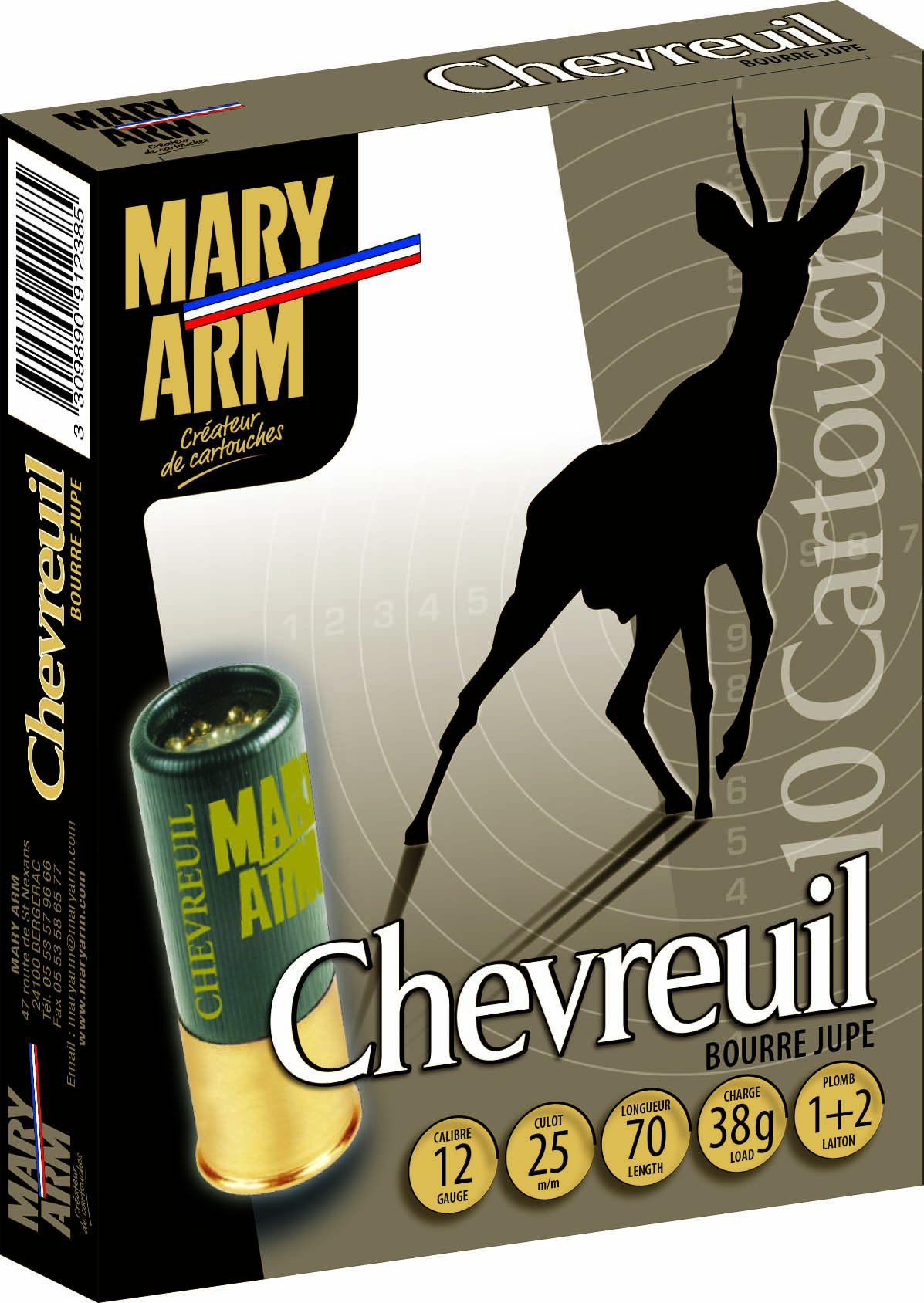MARY ARM CHEVREUIL 38gr